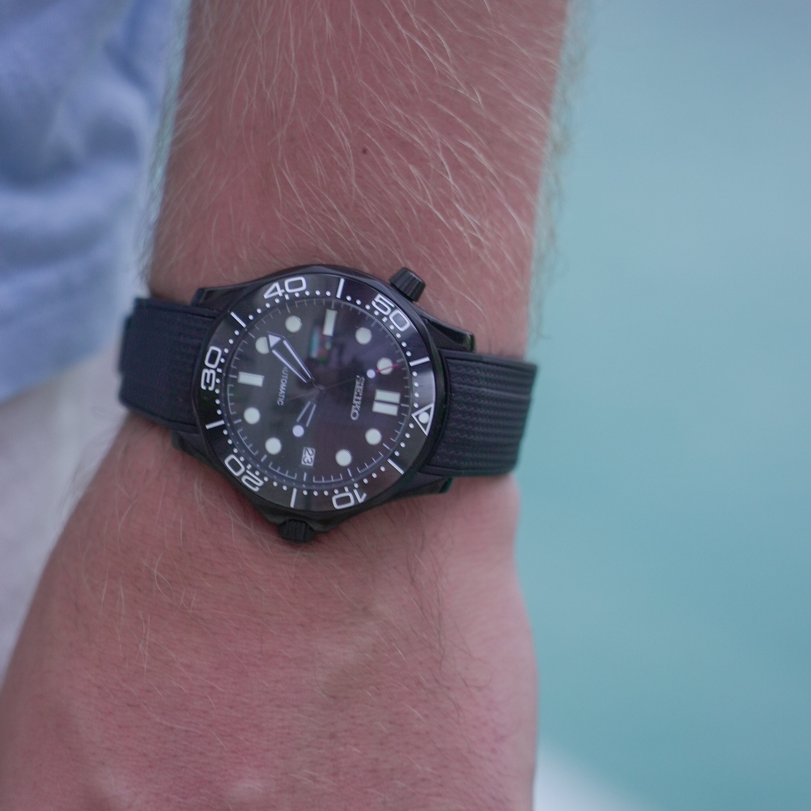 Seikomester Hel Svart