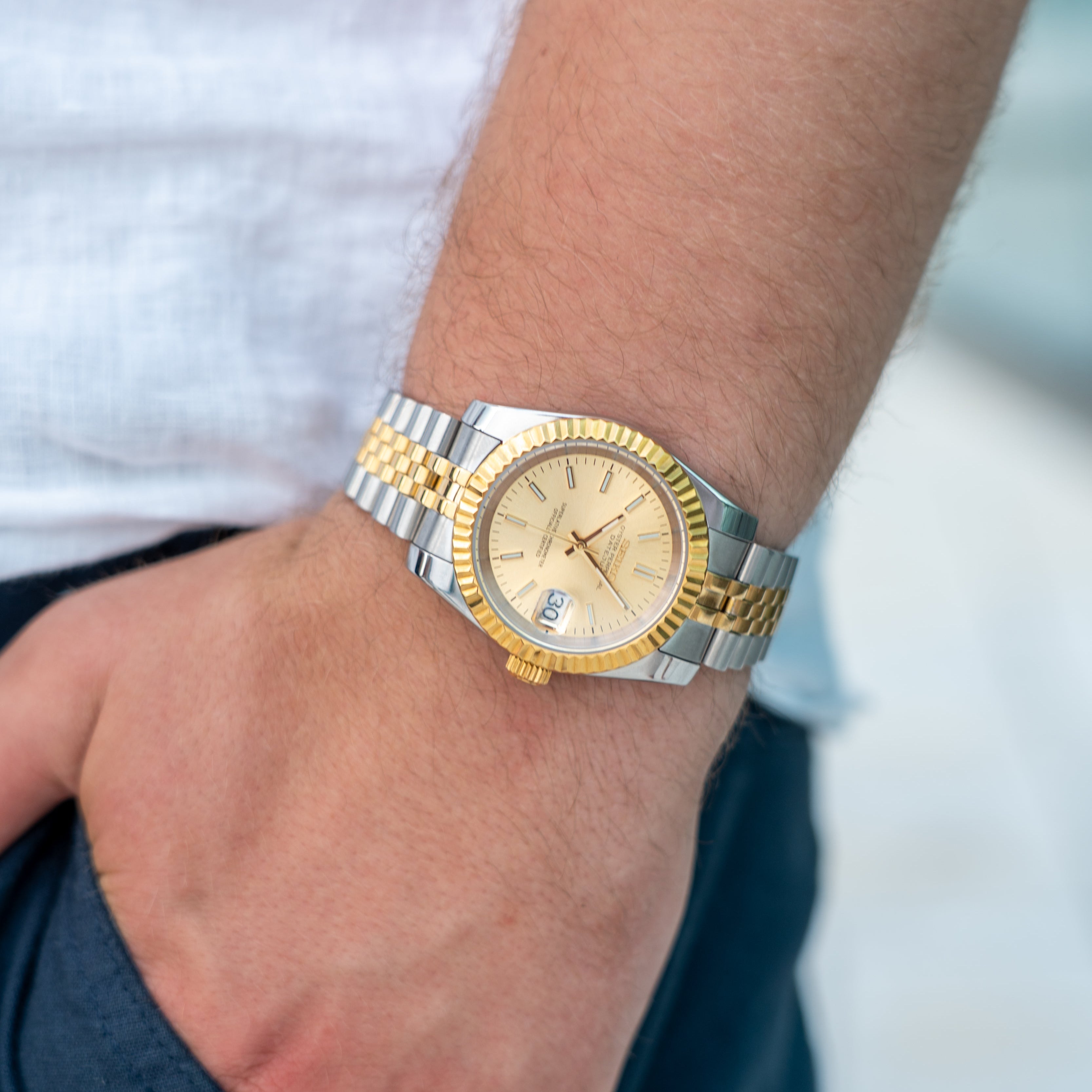 Seikojust Tofarget Gull