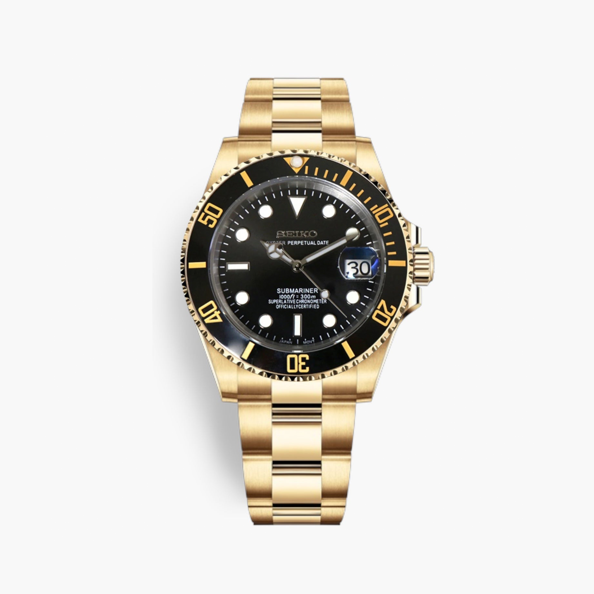 Seikomariner Svart Gull
