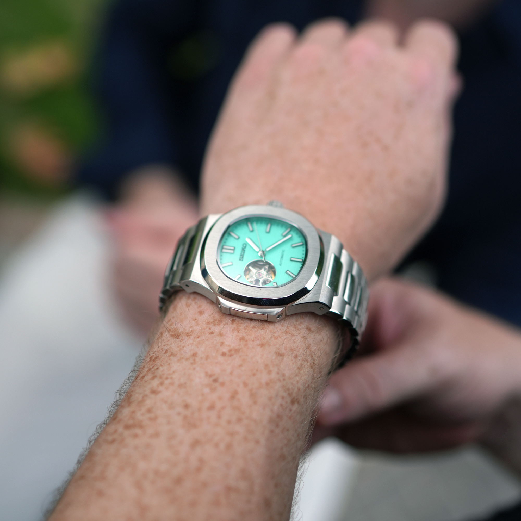 Nautiko Tiffany Blå Åpent Hjerte